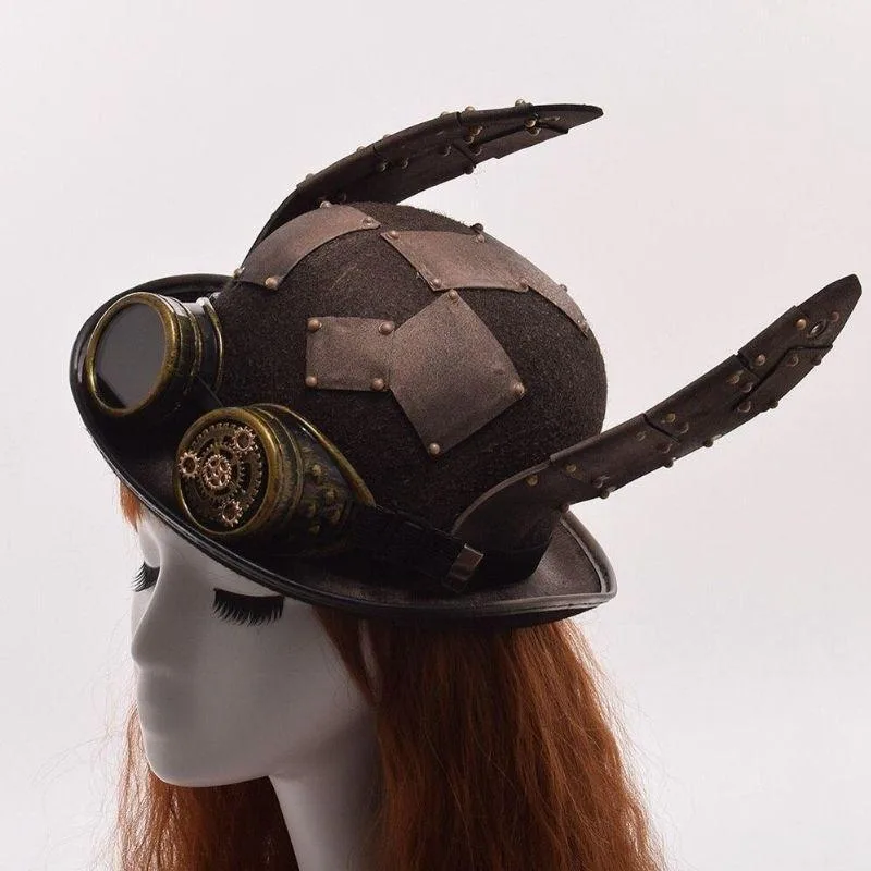 Vue 5 — Chapeau Steampunk Oreille de Lapin
