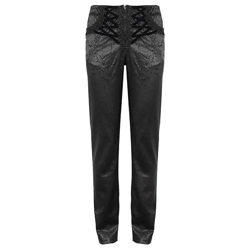 Vue 6 — Pantalon Noir Gothique Victorien