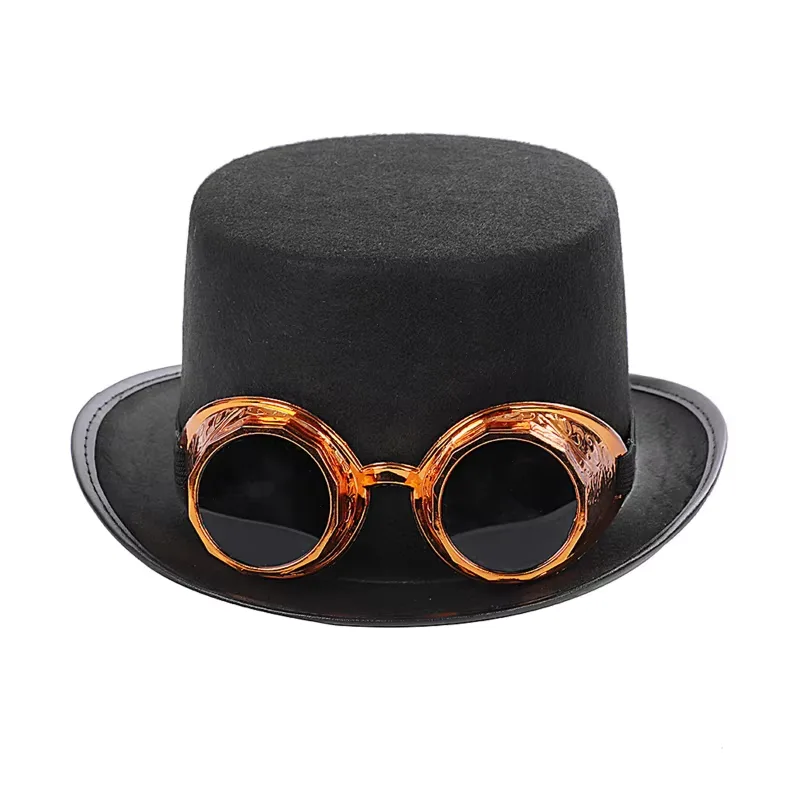 Vue 7 — Chapeau Steampunk Avec Lunettes de Soudure