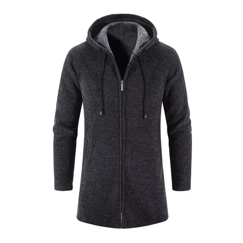 Vue 12 — Cardigan à Capuche Homme