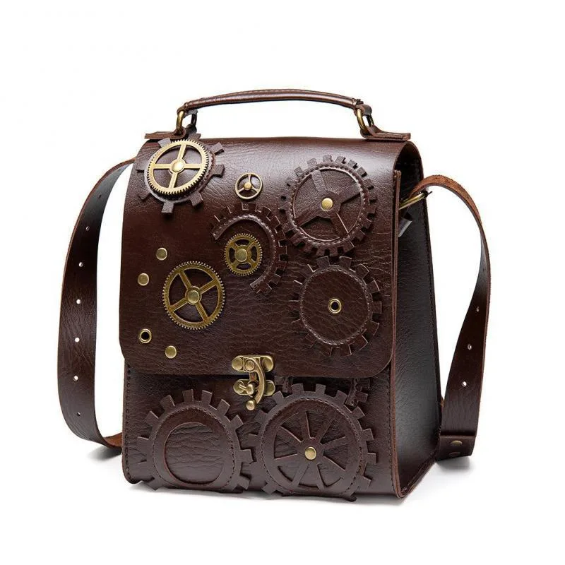 Vue 4 — Sac Steampunk Bandoulière