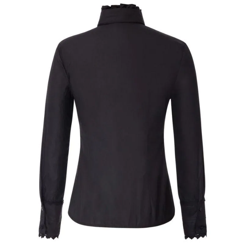 Vue 3 — Chemisier Col Victorien Femme