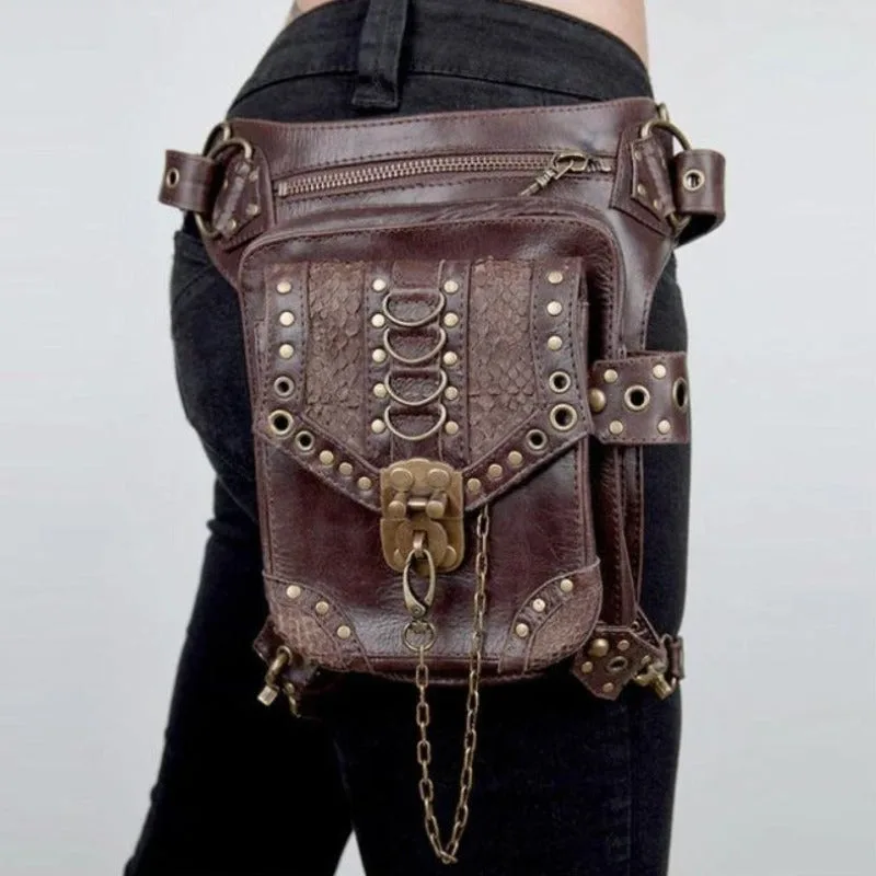 Vue 11 — Sacoche de Cuisse Steampunk
