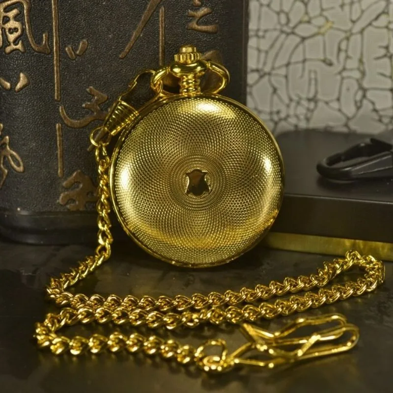 Vue 4 — Montre à Gousset Steampunk Double Face