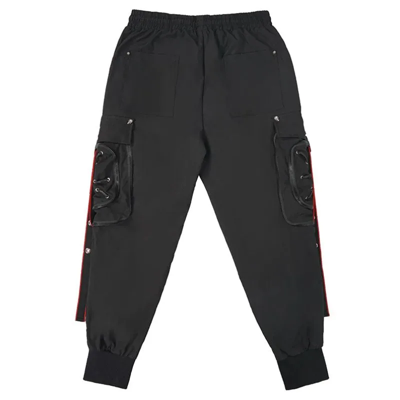 Vue 4 — Pantalon Cargo Rock Métal
