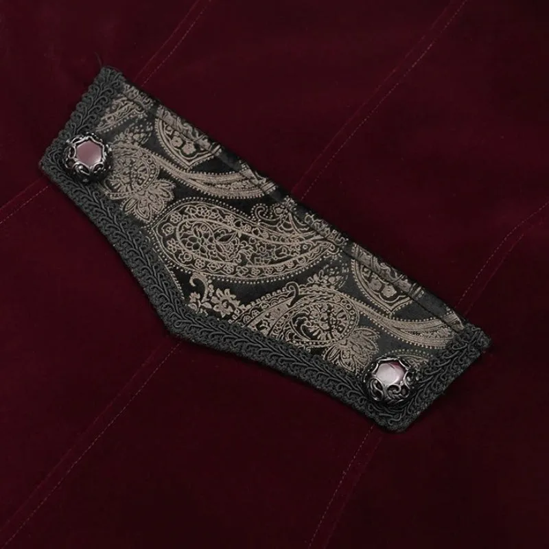 Vue 4 — Manteau Steampunk Redingote Homme