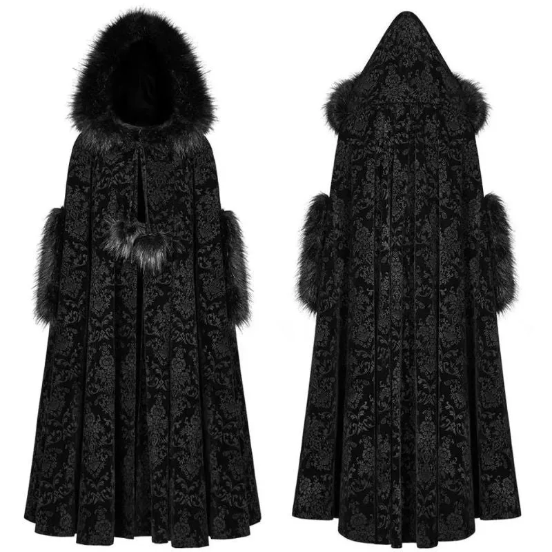 Vue 5 — Manteau Cape Gothique Femme