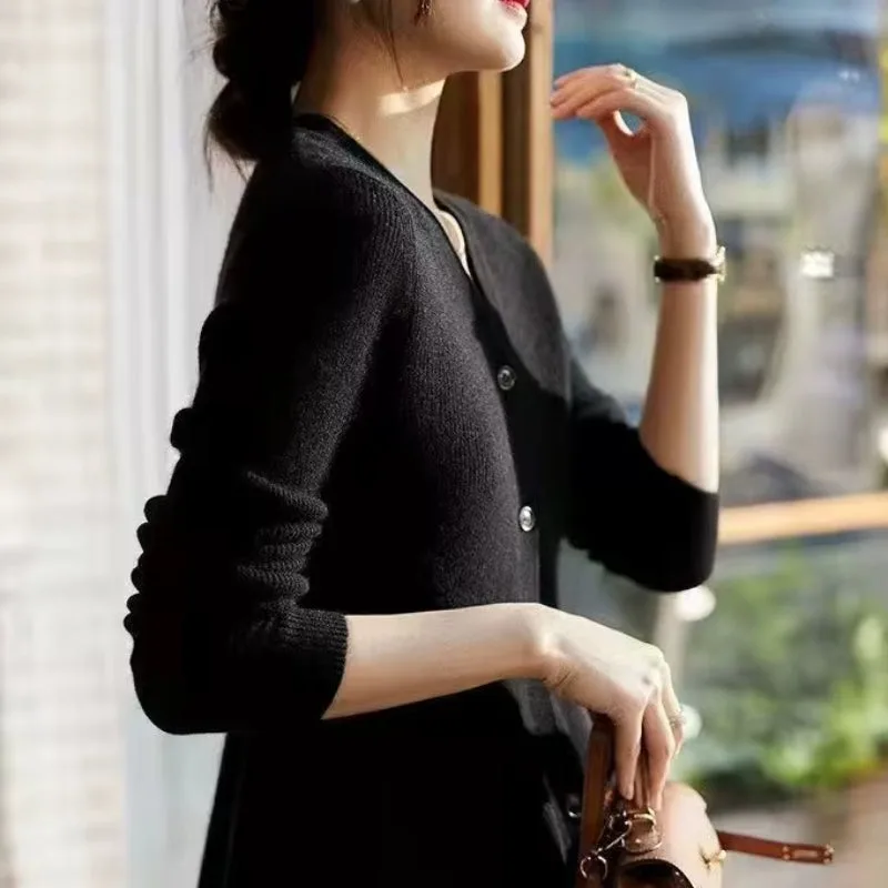 Vue 7 — Cardigan Vintage Femme