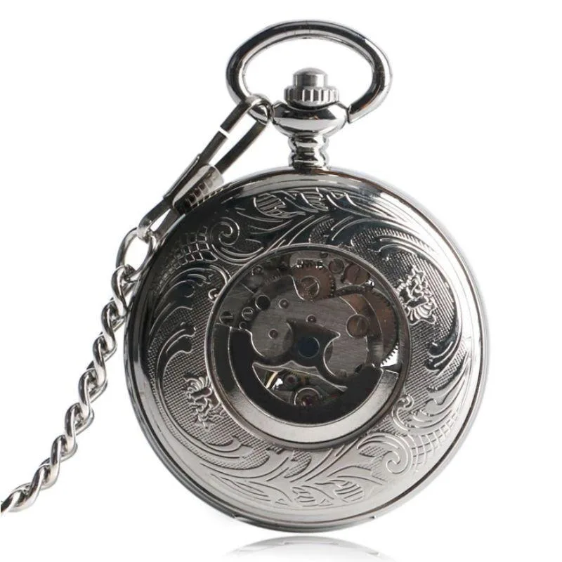 Vue 2 — Montre à Gousset Steampunk Antique