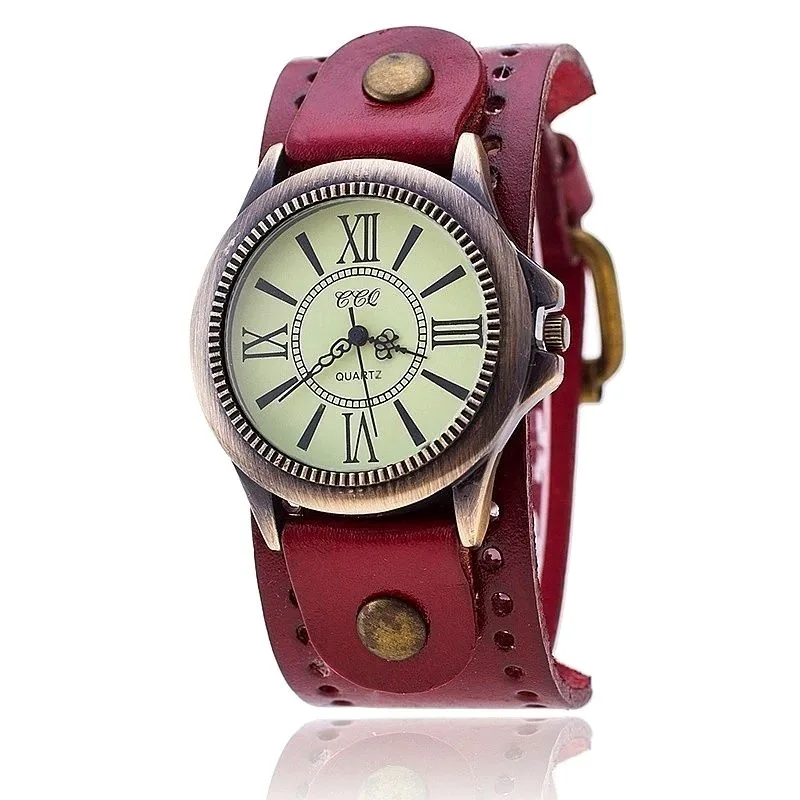 Vue 7 — Montre Rétro Femme