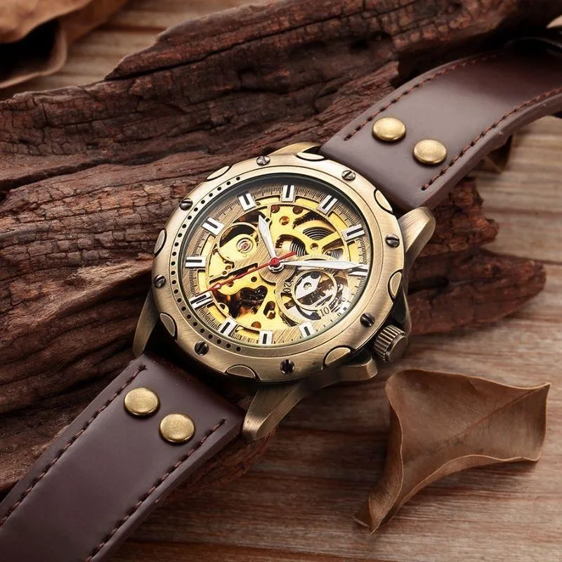 Vue 2 — Montre Steampunk Rouage