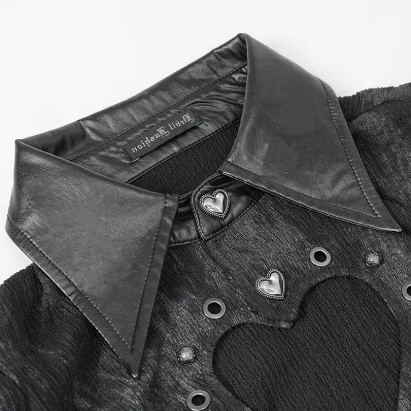 Vue 4 — Chemise Steampunk Col Ouvert