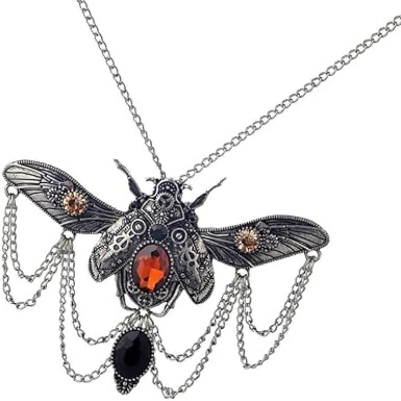 Vue 5 — Pendentif Steampunk Insecte