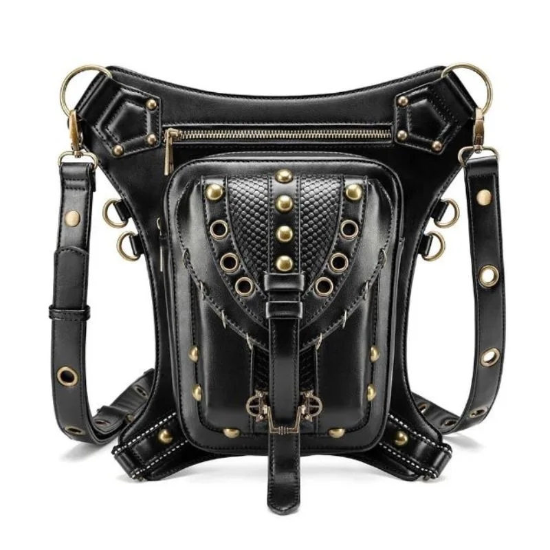 Vue 3 — Sacoche de Cuisse Steampunk