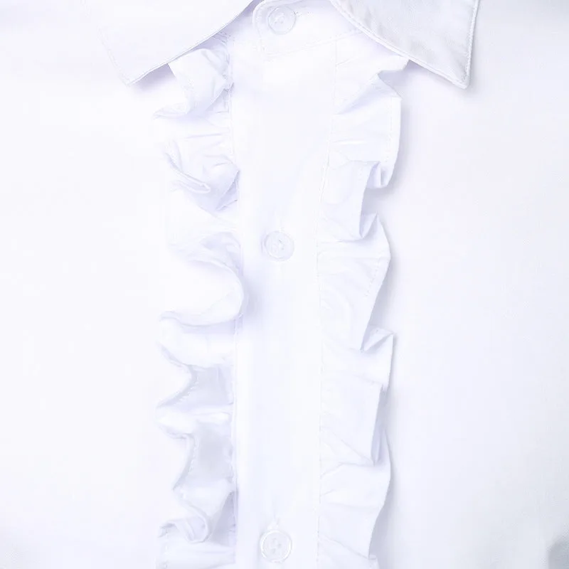 Vue 2 — Chemise à Volant Homme
