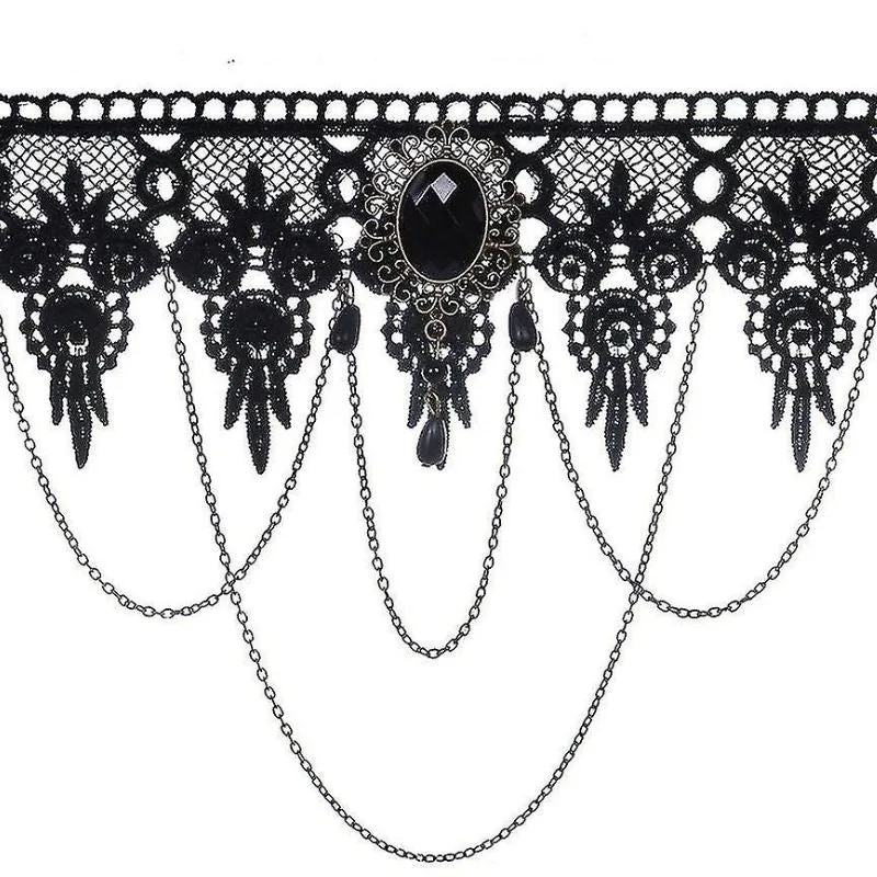 Vue 4 — Collier Gothique Victorien