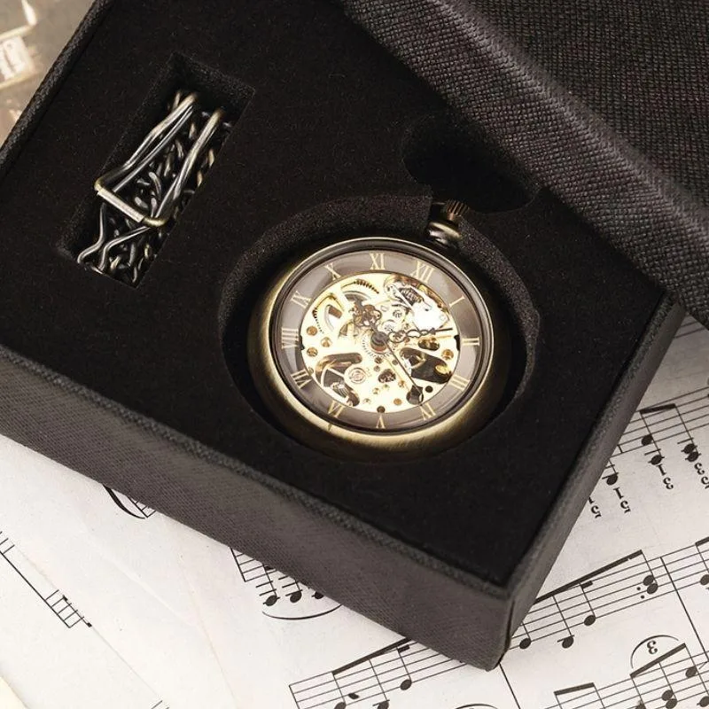 Vue 7 — Montre Gousset Bronze