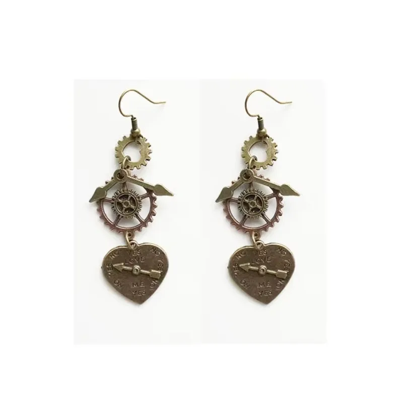 Vue 6 — Boucles d'Oreilles Steampunk