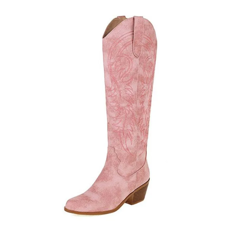 Vue 10 — Bottes Daim Western Femme