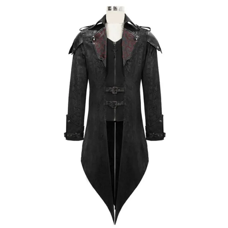 Vue 7 — Long Manteau Homme Punk