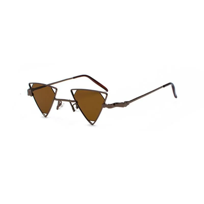 Vue 4 — Lunettes de Soleil Steampunk Triangulaires