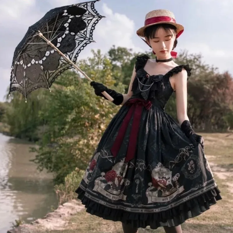 Vue 2 — Robe Lolita Noire
