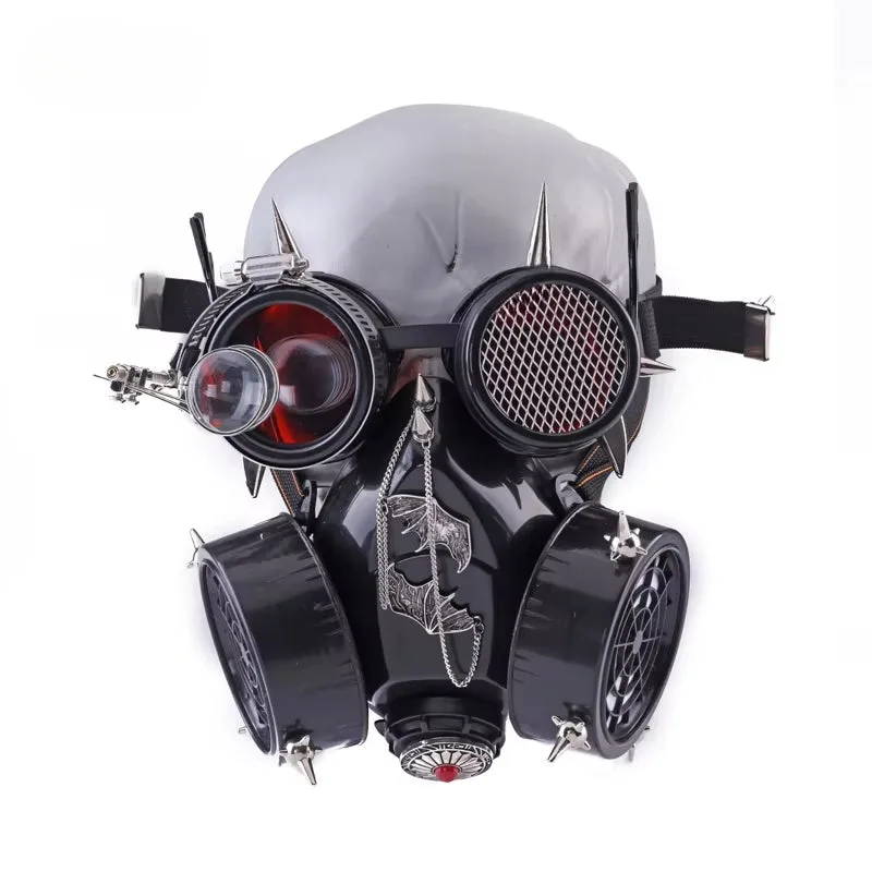 Vue 7 — Masque à Gaz Steampunk homme