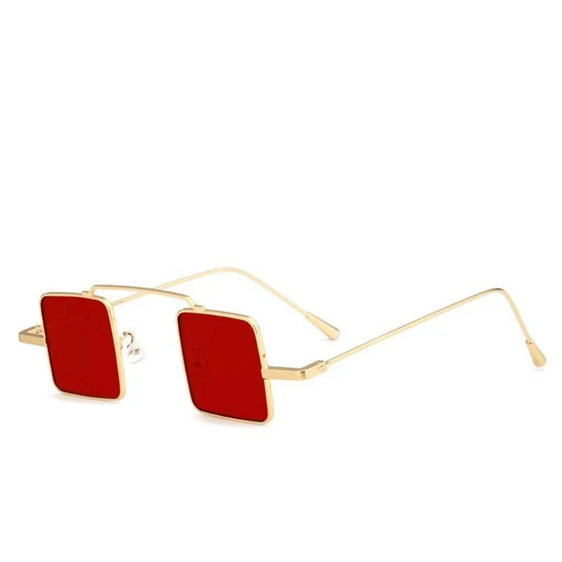 Lunettes de Soleil Steampunk Carrées Vintage