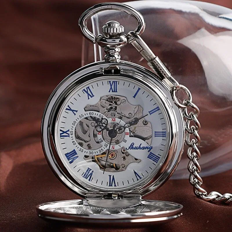 Vue 5 — Montre à Gousset Steampunk Antique