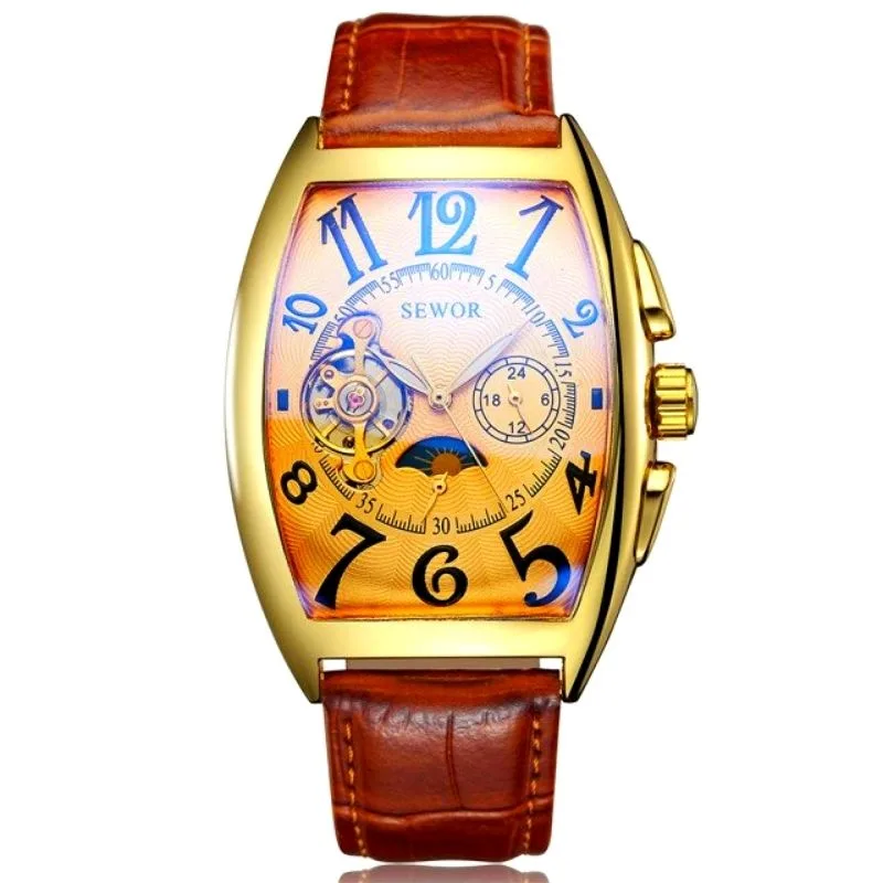 Montre Rectangulaire Homme Vintage