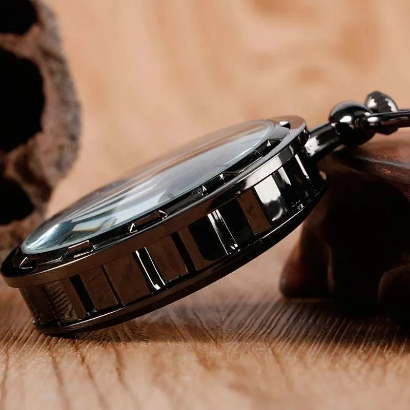 Vue 6 — Montre à Gousset Mécanique Squelette
