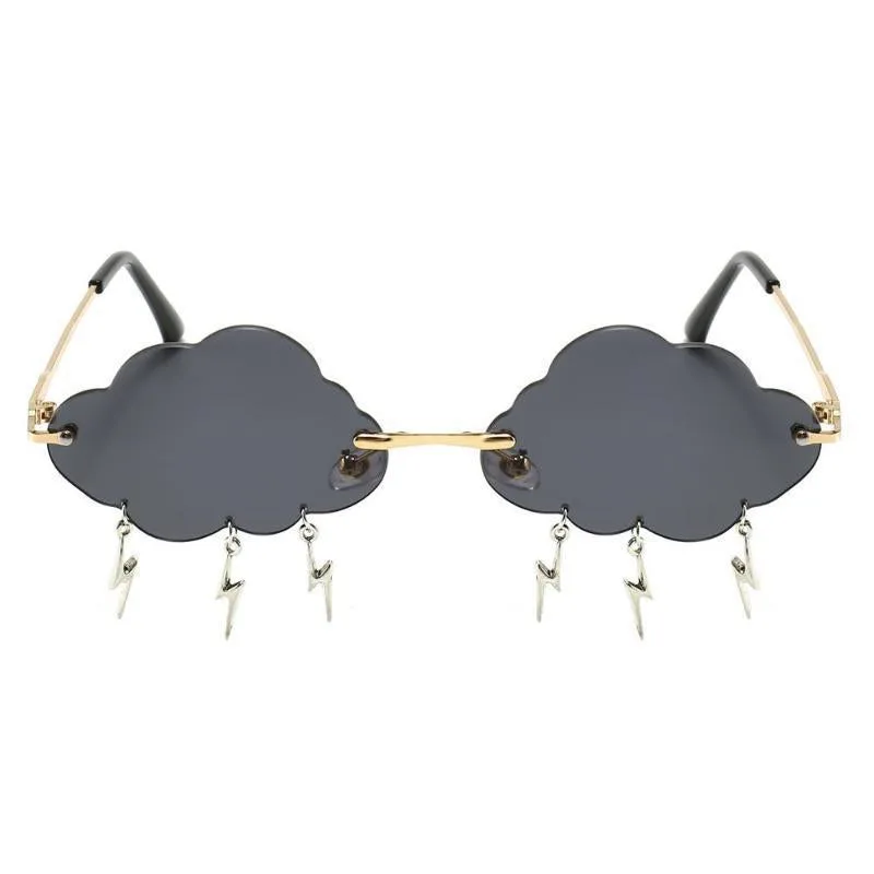 Vue 4 — Lunettes de Soleil Forme Nuage