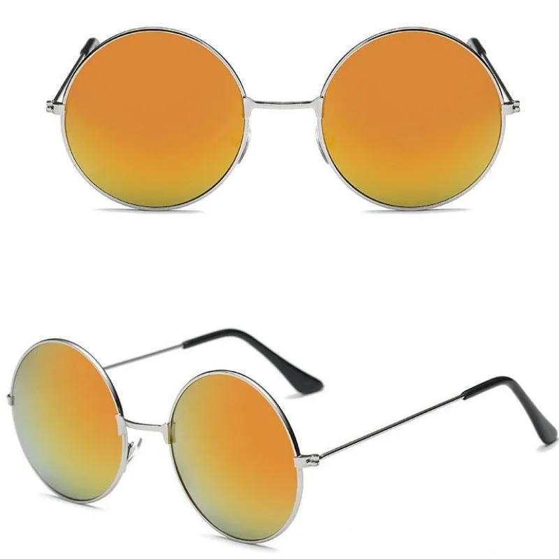 Vue 11 — Lunettes de Soleil Rondes Vintage Femme