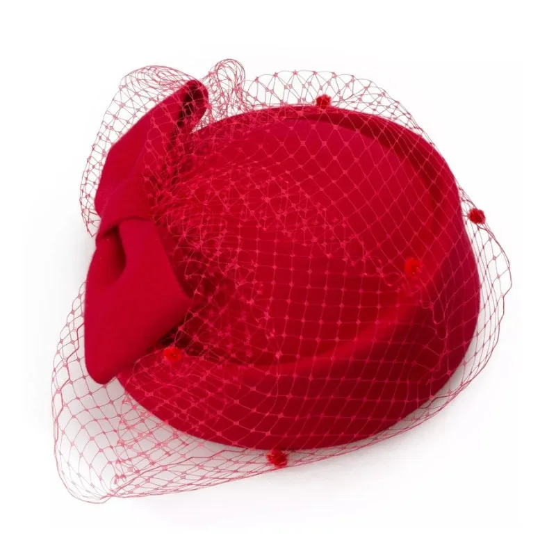 Vue 3 — Chapeau Steampunk à Voilette