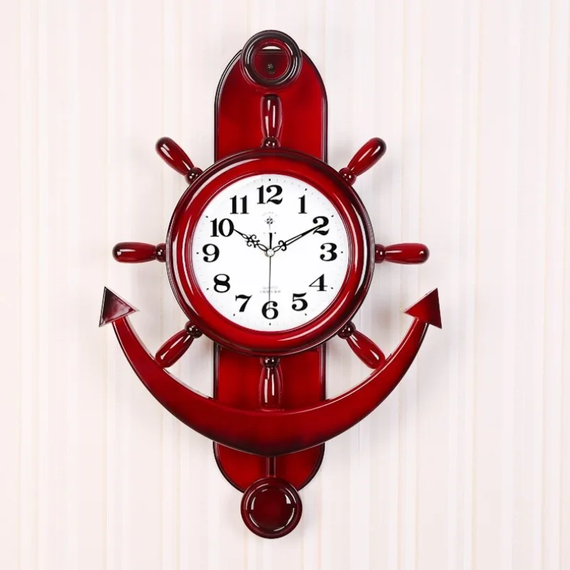 Vue 12 — Horloge Steampunk Gouvernail
