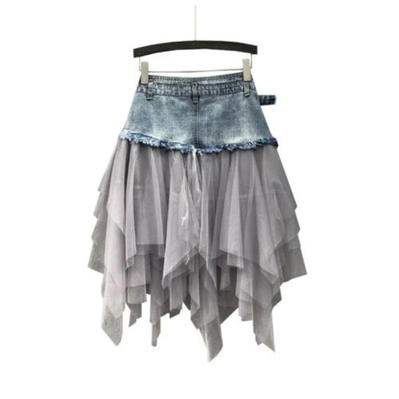 Vue 5 — Jupe Jean et Tulle