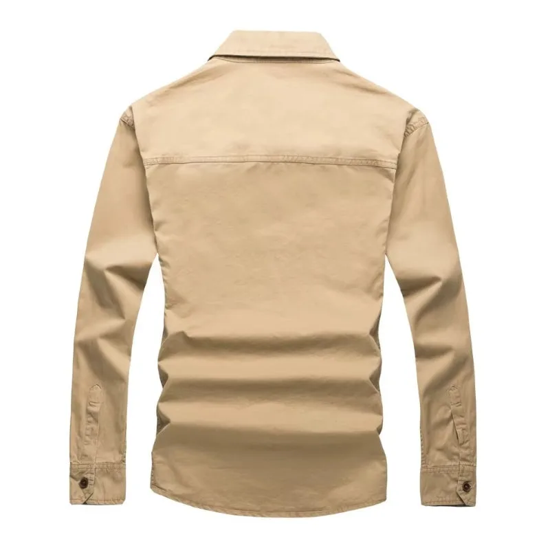 Vue 5 — Chemise Steampunk Épaulettes Homme