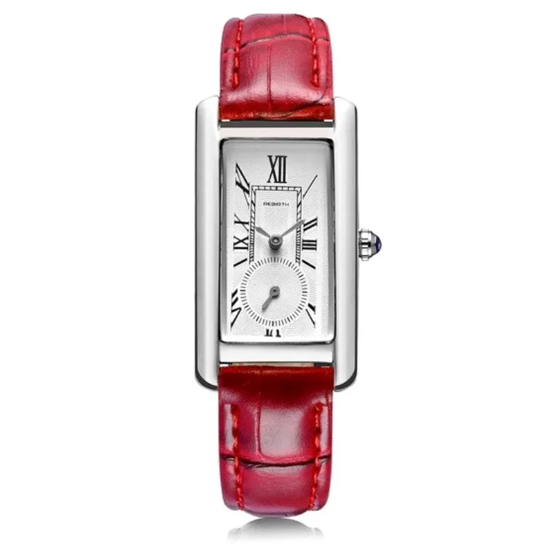 Vue 9 — Montre Rectangulaire Femme Vintage