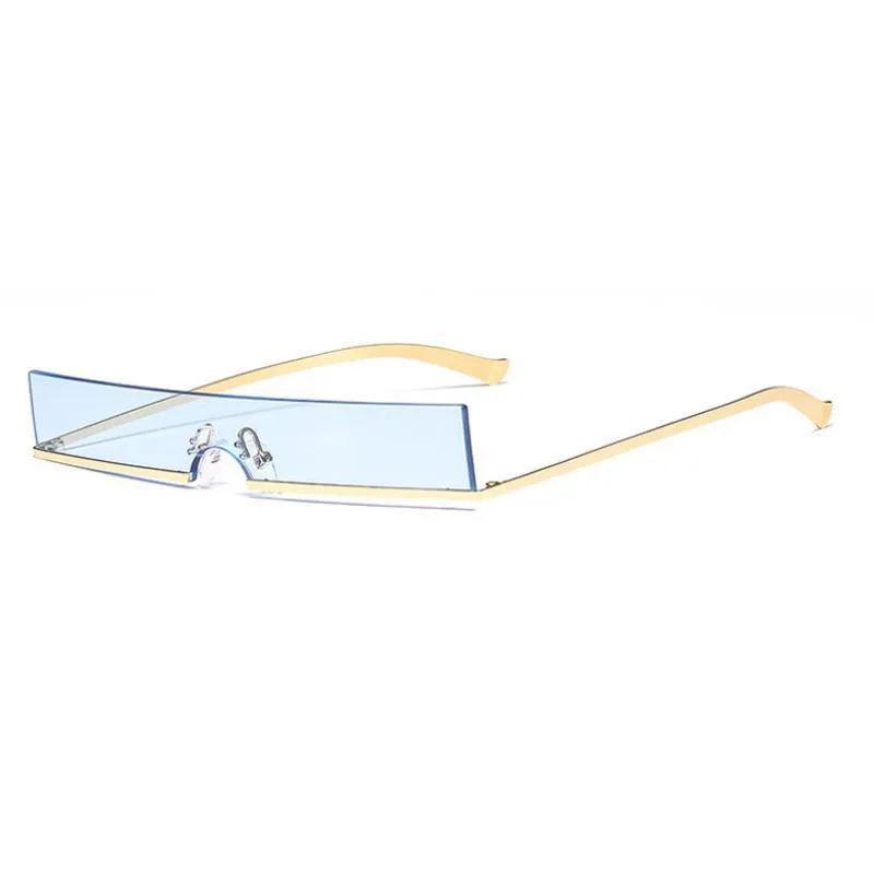 Vue 4 — Lunettes de Soleil Rectangulaires Inversées