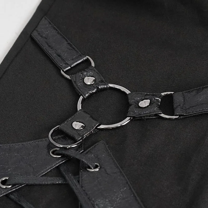 Vue 6 — Pantalon Punk Gothique Femme