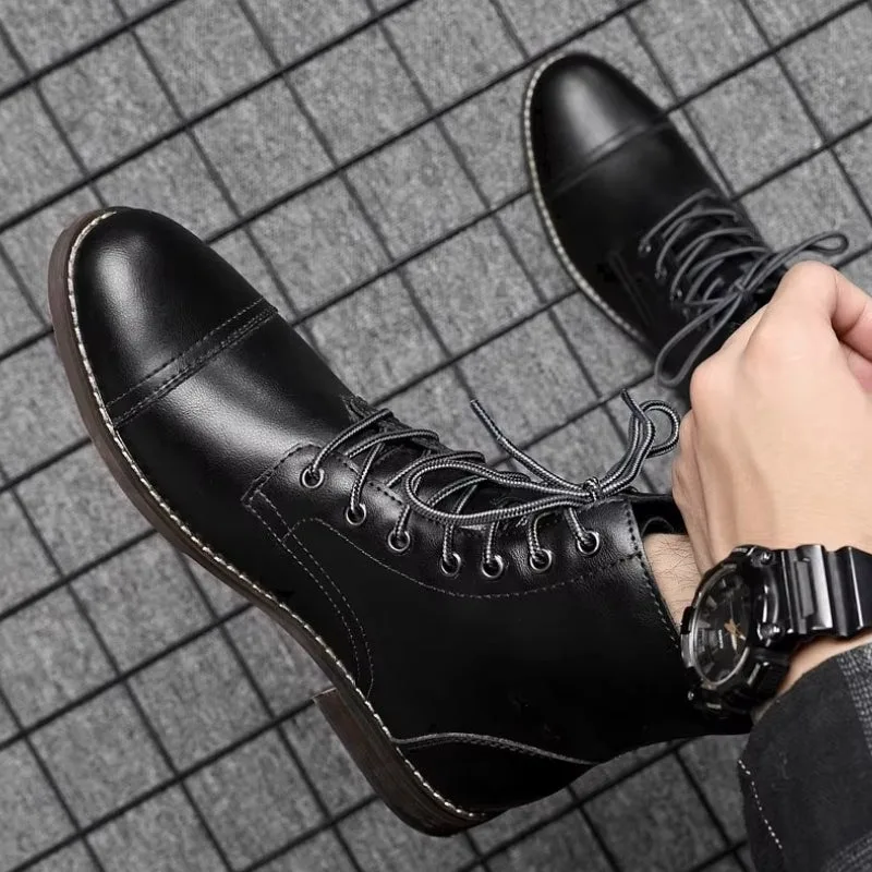 Vue 6 — Bottines Steampunk Homme
