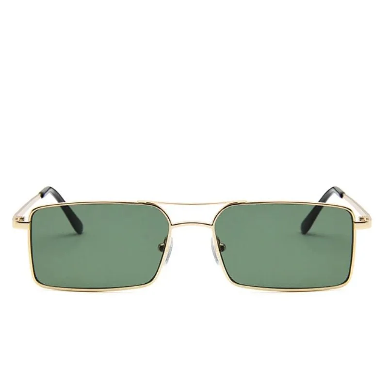 Vue 11 — Lunettes de Soleil Rectangulaires Vintages