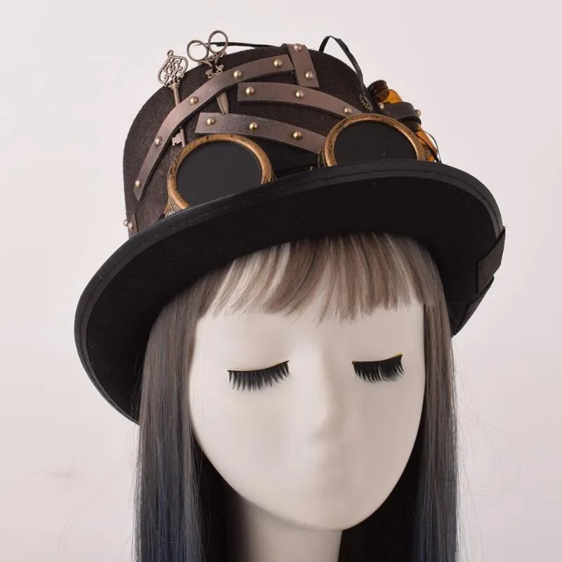 Vue 2 — Chapeau Savant Steampunk