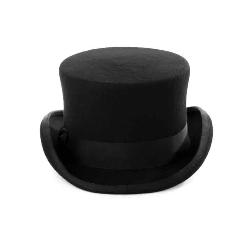 Vue 2 — Chapeau Haut de Forme Homme