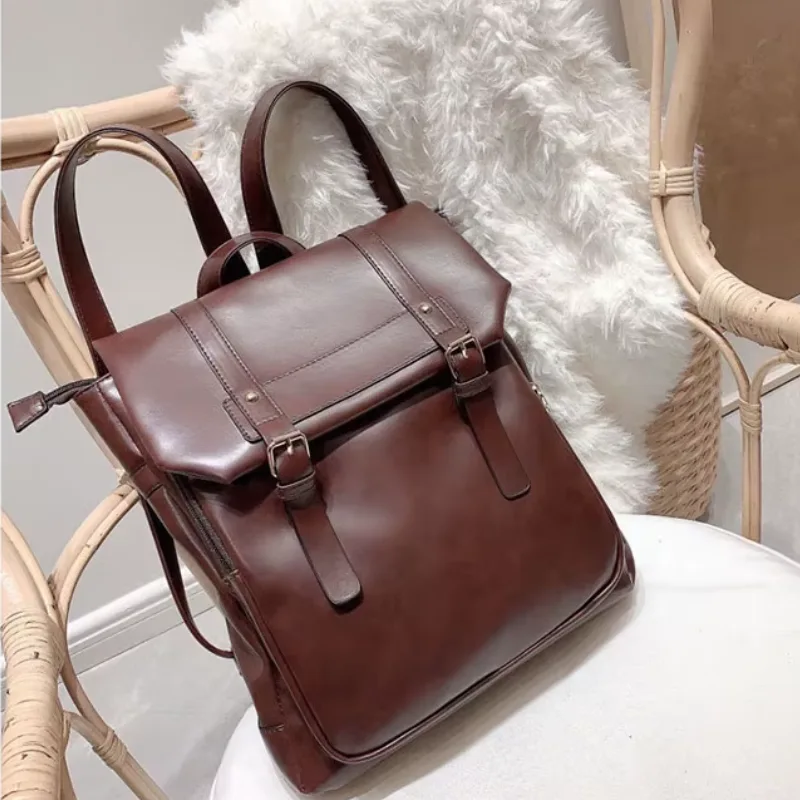 Vue 10 — Sac à Dos Femme Vintage en PU
