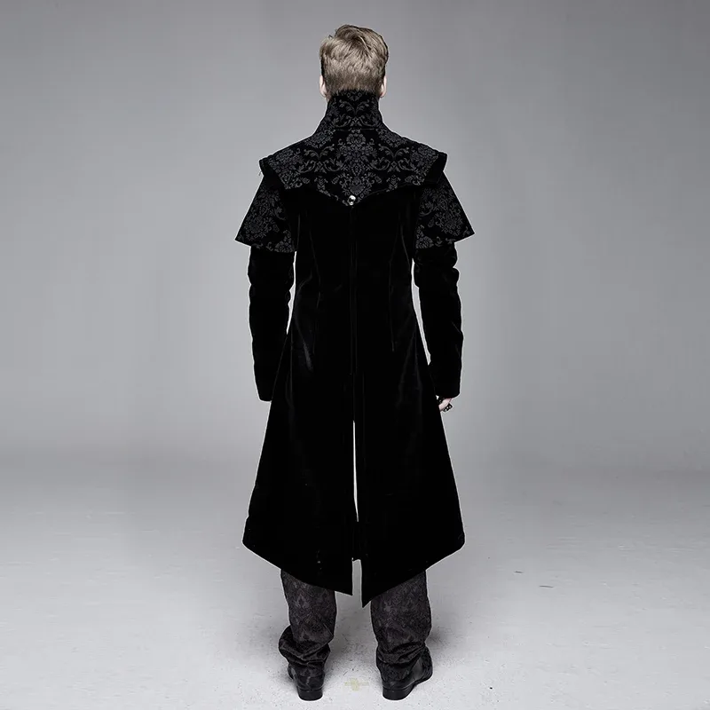 Vue 4 — Manteau Steampunk Victorien Homme
