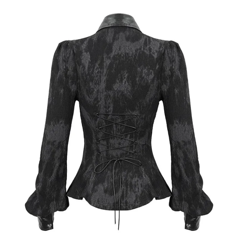 Vue 3 — Chemise Steampunk Col Ouvert