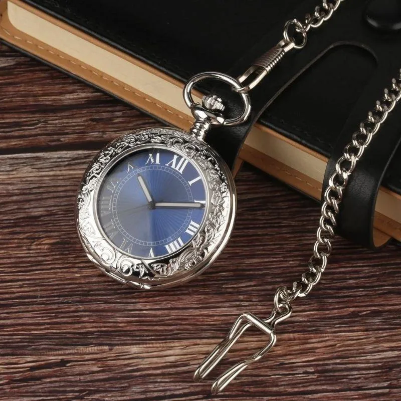 Vue 2 — Montre à Gousset Steampunk Half Hunter