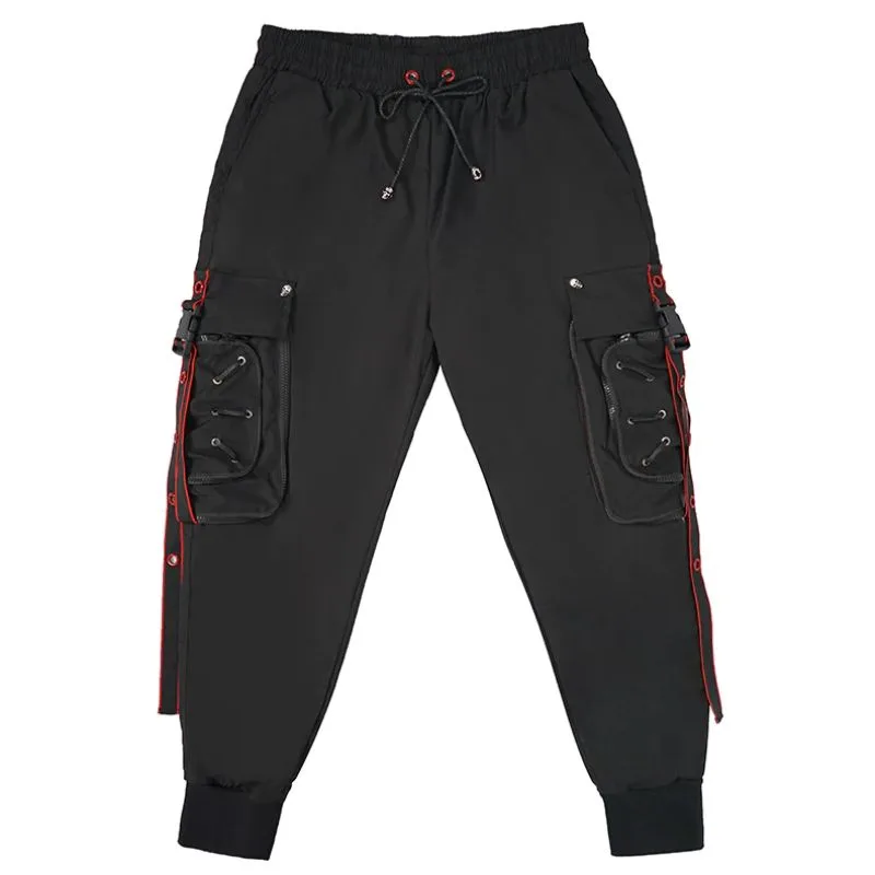 Vue 3 — Pantalon Cargo Rock Métal