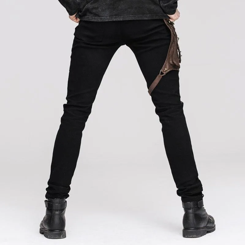 Vue 5 — Pantalon Steampunk Gothique Homme